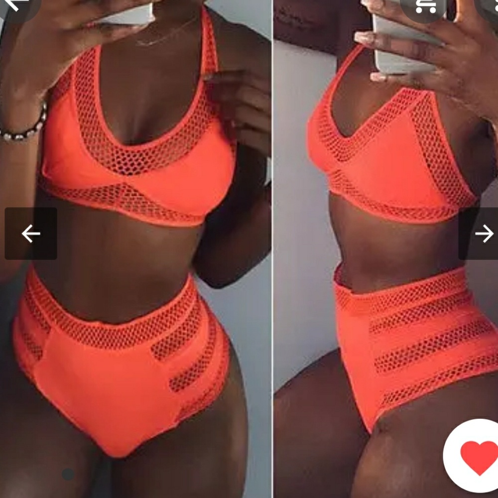 Orange bikini